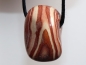 Preview: Dr. Liesegang stone with cord or silver 925