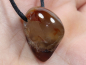 Preview: fire agate with cord or silver 925
