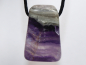 Preview: fluorite with cord or silver 925