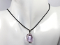 Preview: amethyst with cord or silver 925