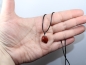 Preview: roter Jaspis mit Band oder Silber 925
