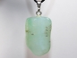 Preview: chrysoprase with cord or silver 925