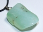 Preview: chrysoprase with cord or silver 925