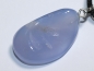 Preview: chalcedony with cord or silver 925