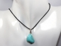 Preview: turquoise with cord or silver 925