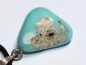Preview: turquoise with cord or silver 925