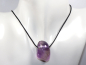Preview: amethyst with cord or silver 925