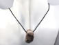 Preview: leopard rhyolite with cord or silver 925