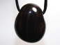 Preview: gold obsidian with cord or silver 925