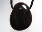 Preview: gold obsidian with cord or silver 925