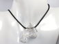 Preview: rock crystal with cord or silver 925