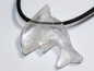 Preview: rock crystal with cord or silver 925