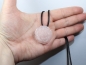 Preview: rose quartz with cord or silver 925