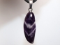 Preview: amethyst with cord or silver 925