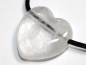 Preview: rock crystal with cord or silver 925