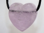 Preview: amethyst with cord or silver 925