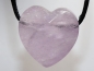 Preview: amethyst with cord or silver 925