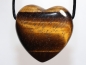 Preview: tiger's eye with cord or silver 925
