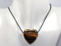 Preview: tiger's eye with cord or silver 925
