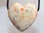 Preview: sunstone with cord or silver 925