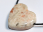 Preview: sunstone with cord or silver 925