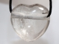 Preview: rock crystal with cord or silver 925
