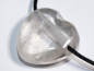 Preview: rock crystal with cord or silver 925