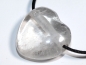 Preview: rock crystal with cord or silver 925