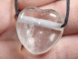 Preview: rock crystal with cord or silver 925