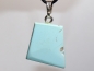 Preview: turquoise with cord or silver 925