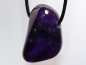 Preview: amethyst with cord or silver 925