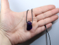 Preview: amethyst with cord or silver 925