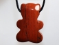 Preview: red jasper with cord or silver 925