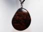 Preview: Mahagoniobsidian mit Band oder Silber 925