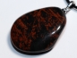 Preview: Mahagoniobsidian mit Band oder Silber 925