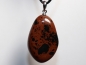 Preview: Mahagoniobsidian mit Band oder Silber 925