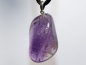 Preview: amethyst with cord or silver 925