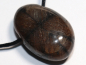Preview: cross stone with cord or silver 925