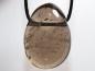 Preview: smoky quartz with cord or silver 925