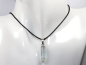 Preview: aquamarine with cord or silver 925