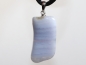 Preview: chalcedony with cord or silver 925