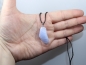 Preview: chalcedony with cord or silver 925