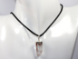 Preview: rutilated quartz with cord or silver 925