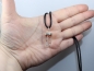 Preview: rutilated quartz with cord or silver 925