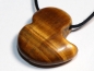 Preview: tiger's eye with cord or silver 925