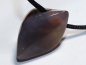Preview: eye agate (sardonyx) with cord or silver 925
