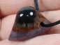 Preview: eye agate (sardonyx) with cord or silver 925