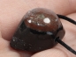 Preview: eye agate (sardonyx) with cord or silver 925