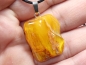 Preview: amber with cord or silver 925