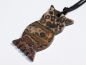 Preview: Leopard rhyolite on cord